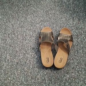 Clark's sandals.  Never worn.